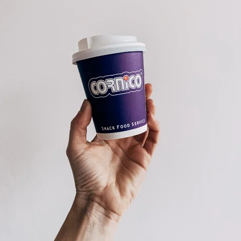 Cornico - snack&food service | referenzen - bedruckte Becher | takeawaycup.at