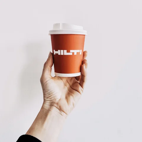HILTI | referenzen - bedruckte Becher | takeawaycup.at