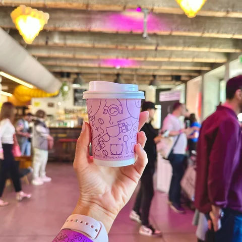 Two Coffee Champs festival 2024 | | reference - kelímky s potiskem | takeawaycup.cz